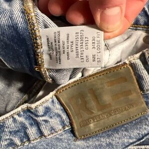 Ralph Lauren Light Blue mens Jeans 34x30